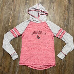 Ball State Long Sleeve Hooded T-Shirt - Women's Size Small - Lightweight